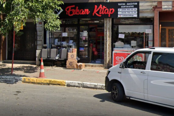 Erkan Kitap Işıklı Tabela