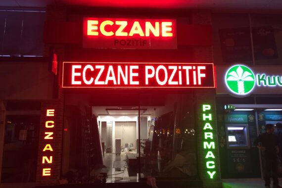 Eczane Pozitif Led Tabela