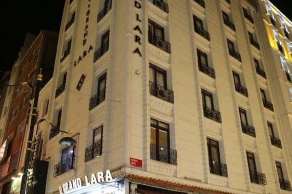 Hotel Grand Lara Aksaray Işıklı Tabela