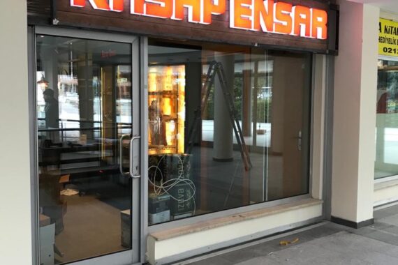 Kasap Ensar Işıklı Tabela