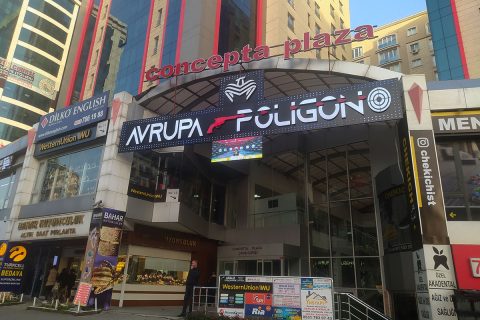 Avrupa Poligon Esenyurt Işıklı Tabela